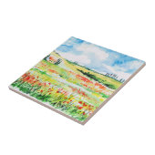 Toscane Tegeltje (Zijkant)