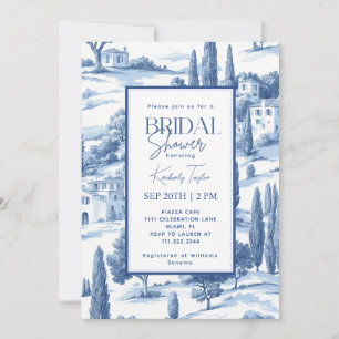 Toscane toile Italië Italia bruiloftsfeest Kaart