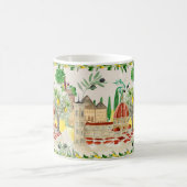 Toscane, Toscane, Italië, olijven, citroenen, Koffiemok (Center)