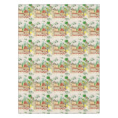 Toscane, Toscane, Italië, olijven, citroenen, Tafelkleed (Voorkant)