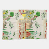 Toscane, Toscane, Italië, olijven, citroenen, Theedoek (Horizontaal)