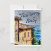 Toscane Travel Italië Save The Date (Voorkant)