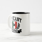 Toscane Tweekleurige Koffiemok (Voorkant links)
