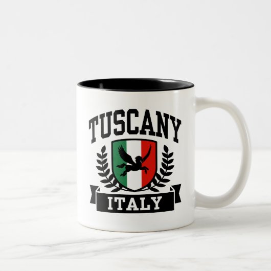 Toscane Tweekleurige Koffiemok (Rechts)