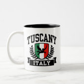 Toscane Tweekleurige Koffiemok (Links)