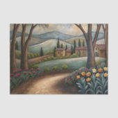 Toscane Villa Pad Decoupage Tissuepapier (Voorkant)