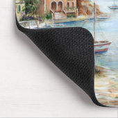 Toscane Villas door het meer Muismat (Hoek)