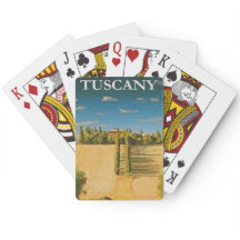 Toscane Vintage Travel Poster