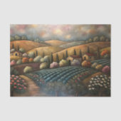 Toscane Wijngaard Heuvels Decoupage Tissuepapier (Voorkant)