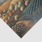 Toscane Wijngaard Heuvels Decoupage Tissuepapier (Detail)