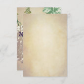  Toscane Winery Vineyard Wedding RSVP-kaarten RSVP Kaartje (Voorkant / Achterkant)