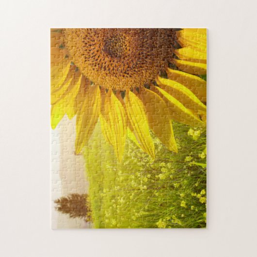 Toscane zonnebloemen legpuzzel (Verticaal)