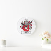 Toscano Family Crest Ronde Klok (Huis)