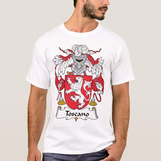 Toscano Family Crest T-shirt (Voorkant)