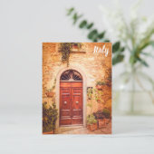Toscany Italië — Italiaanse foto van deuropslag Briefkaart (Staand voorkant)