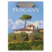 Toscany Italië Poster Klembord (Voorkant)