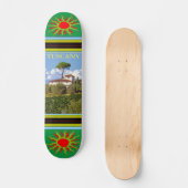 Toscany Italië Poster Skateboard (Voorkant)