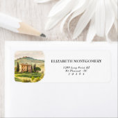 Toscany Thleed Return Address Labels (Insitu)