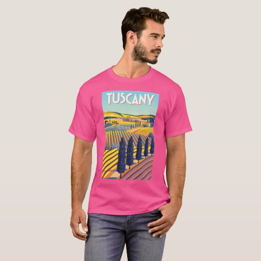 Toscany Travel T-shirt (Voorkant volledig)