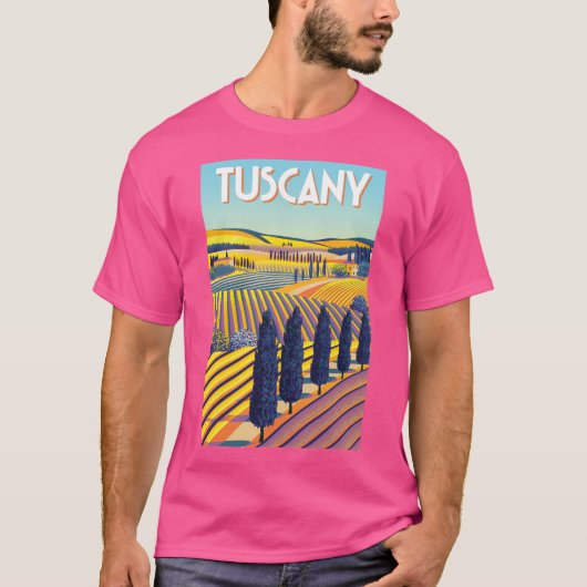 Toscany Travel T-shirt (Voorkant)