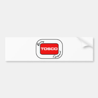 TOSCO-raceapparatuur Bumpersticker
