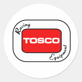 TOSCO-raceapparatuur Ronde Sticker