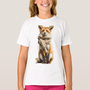 Toscosy Sjaal Zittende Kinderen T-shirt