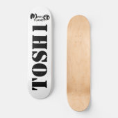 TOSHI 1 Skateboard (Voorkant)