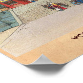 Toshogu Shrine Hiroshi Yoshida japanese fijne kuns Poster (Hoek)