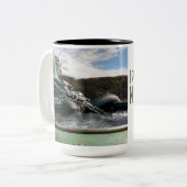 Toshogu Shrine Nikko Japan Dragon Fountain Mok (Voorkant links)