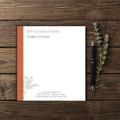 Toskana Rustic Elegance Notitieblok