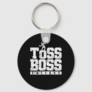 Toss Boss Frisbee Sport Sleutelhanger