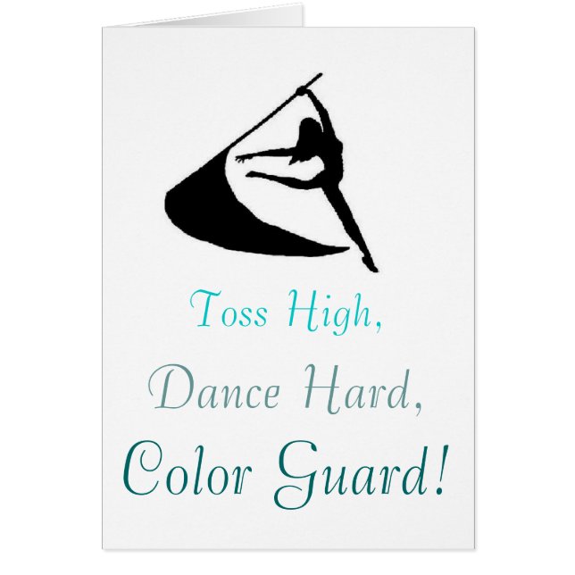 Toss High, Dance Hard, Color Guard (Voorkant)