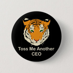 Toss me een andere CEO Ronde Button 5,7 Cm