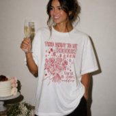 Toss Shirt Boeket Aangepaste Trouw & Bachelorette