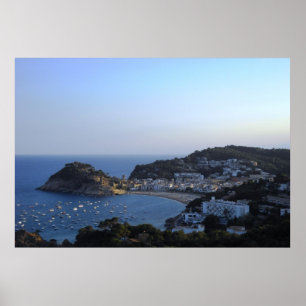 Tossa de Mar Costa Brava Spanje Poster