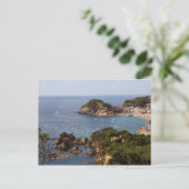 TOSSA DE MAR Plaats in de Costa Brava. Briefkaart (Staand voorkant)