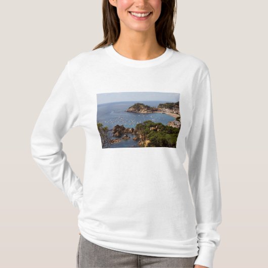 TOSSA DE MAR Plaats in de Costa Brava. T-shirt (Voorkant)