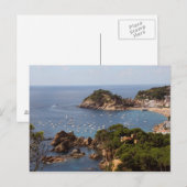 TOSSA DE MAR. Stad gelegen in de Costa Brava. Briefkaart (Voorkant / Achterkant)