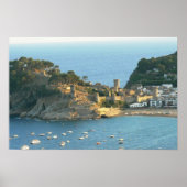 Tossa Del Mar, Costa Brava, Spanje Poster (Voorkant)