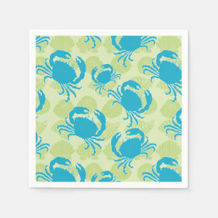Tossed Crabs Napkins door Creative Bee Studios Servet