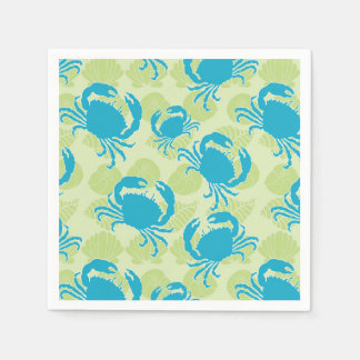 Tossed Crabs Napkins door Creative Bee Studios Servet