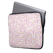 Tossed Daisy - Roze Elektronica Tas (Voorkant Links)