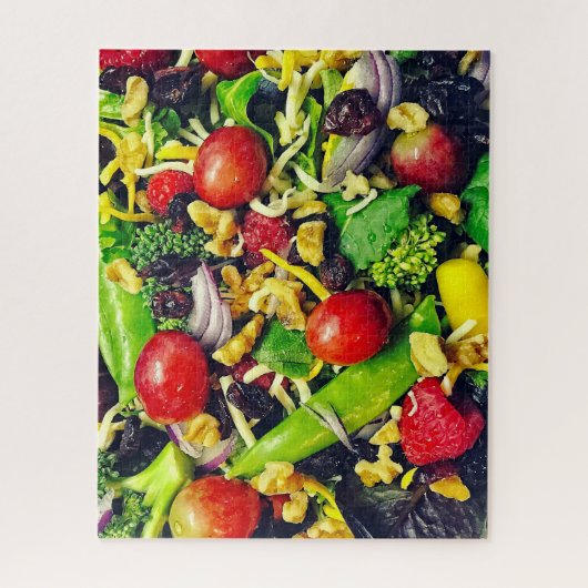 Tossed Salad & Fruit Lunch - 16 x 20 - 520 stuks. Legpuzzel (Verticaal)