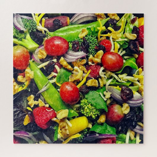 Tossed Salad & Fruit Lunch - 20x20 - 676 pcs. Legpuzzel (Horizontaal)