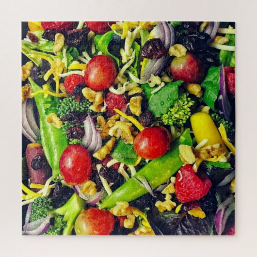 Tossed Salad & Fruit Lunch - 20x20 - 676 pcs. Legpuzzel (Verticaal)