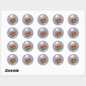 Tossing Salad Ronde Sticker (Vel)