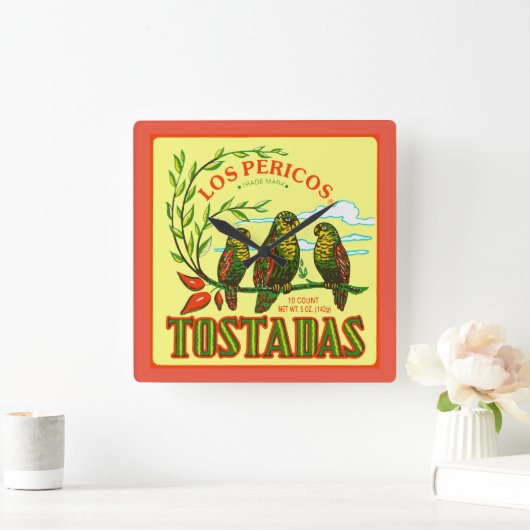 TOSTADAS VIERKANTE KLOK (Huis)