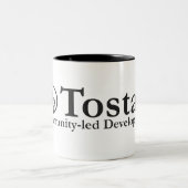 Tostan-Mok Tweekleurige Koffiemok (Center)