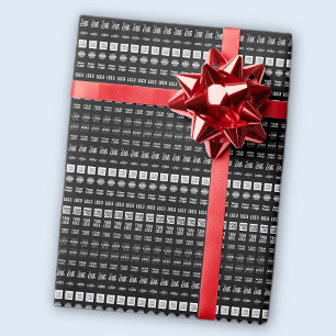 Tot 12 verschillende logo's of geüploade afbeeldin cadeaupapier
